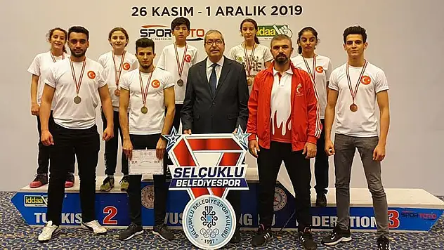 Selçuklu Belediyespor'dan madalya şovu