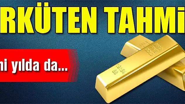 Altınla ilgili ürküten tahmin