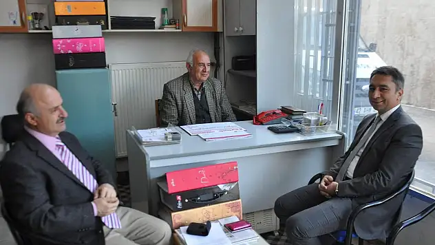 Seydişehir'de Vergi dairesi müdüründen esnaflara ziyaret