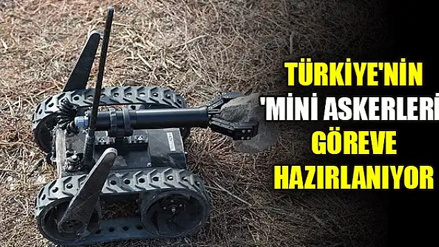 Türkiye'nin 'mini askerleri' göreve hazırlanıyor