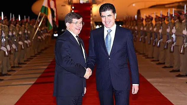 Başbakan Davutoğlu Erbil'de