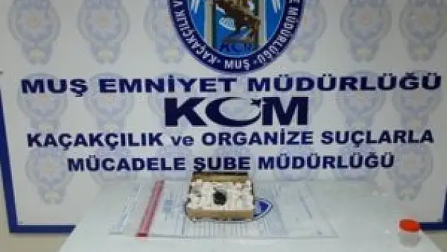 Muş'ta kaçakçılık operasyonu