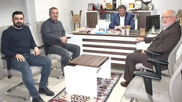 Yeni Meram'dan gazetemize ziyaret