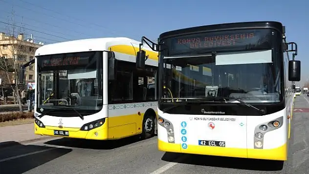 Konya Büyükşehir Belediyesi, otobüs şoförü alımı yapacak