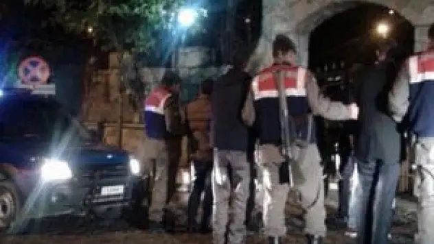 Kaçak definecilere suçüstü