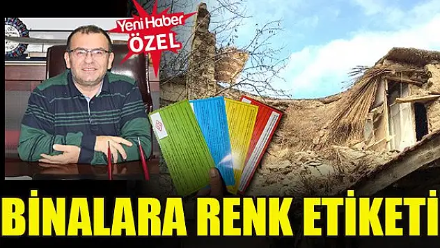 Binalara renk etiketi