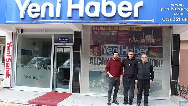 Necmettin Şimşek'ten Yeni Haber'e ziyaret