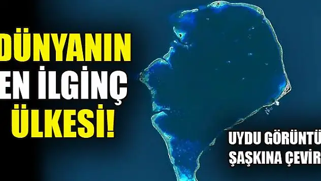 Deniz üzerinde göl gibi! Dünyanın en ilginç ülkesi