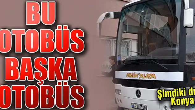 Bilim otobüsü Konya'da