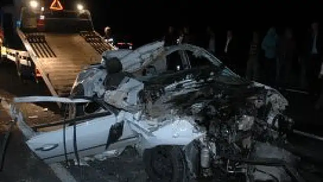 Konya yolunda feci kaza