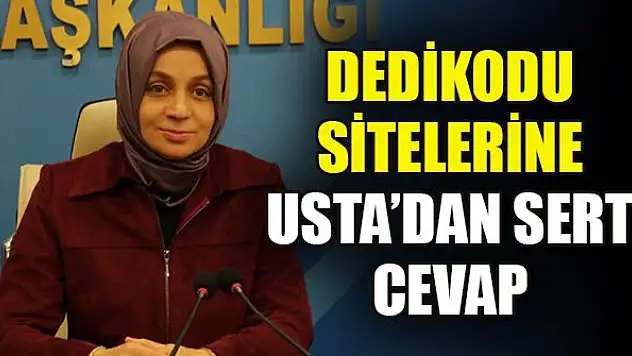 Dedikodu sitelerine Leyla Şahin Usta'dan sert cevap