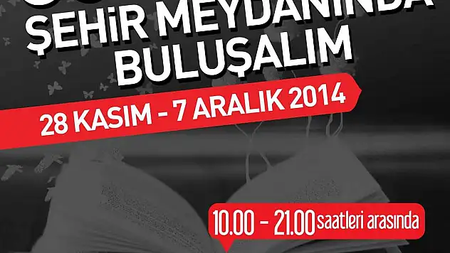 Konya kitap günleri şehir meydanında başlıyor