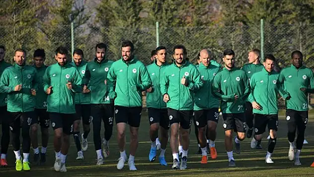 Konyaspor, Trabzonspor maçı hazırlıklarına başladı