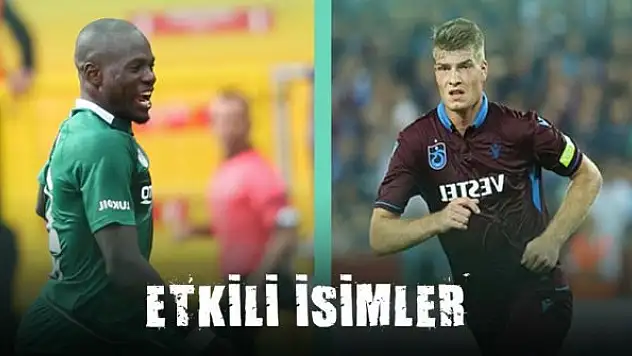 Dikkat çeken isimler