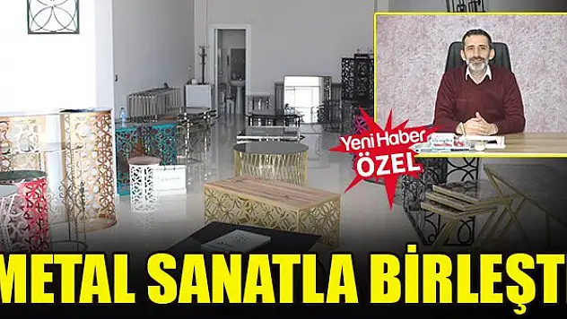 Metal sanatla birleşti