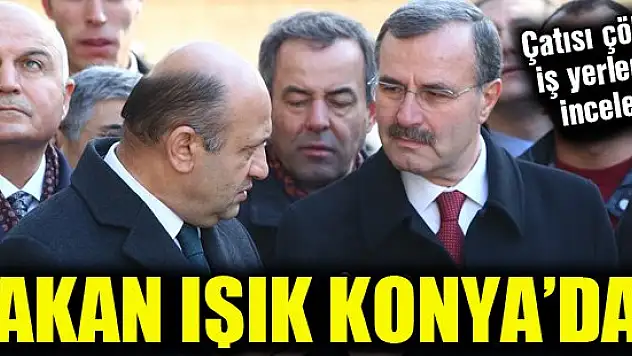 Bilim, Sanayi ve Teknoloji Bakanı Işık, Konya'da