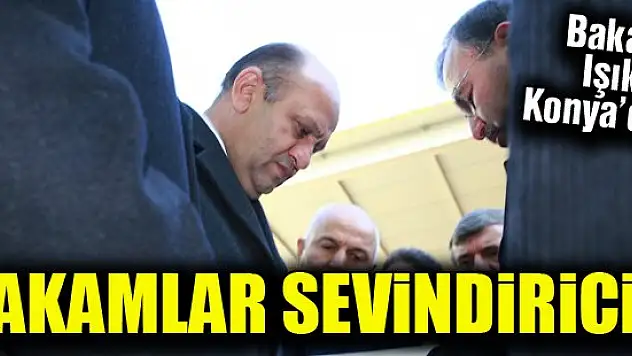 Bakan Işık: Rakamlar sevindirici...