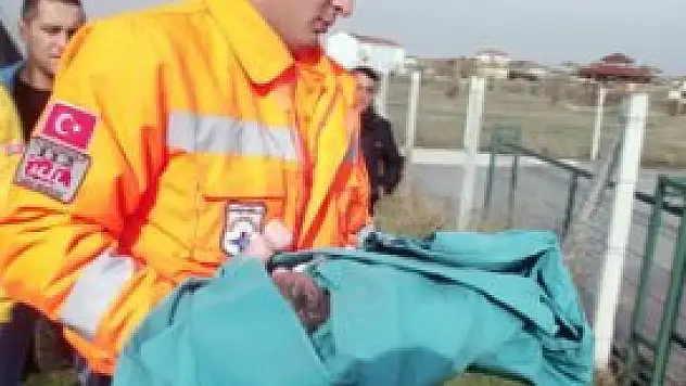 10 günlük bebeğe hava ambulansı