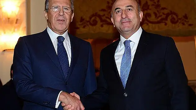 Çavuşoğlu Lavrov ile bir araya geldi