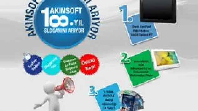 Akınsoft sloganını arıyor