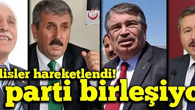 9 parti birleşmek için toplanıyor