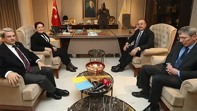 Çavuşoğlu, İYİ Parti Genel Başkanı Meral Akşener'i bilgilendirdi