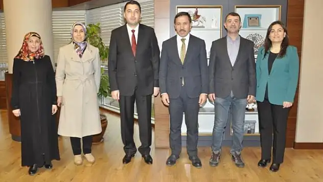 Glutensiz Yaşam Derneği'nden Başkan Kılca'ya ziyaret