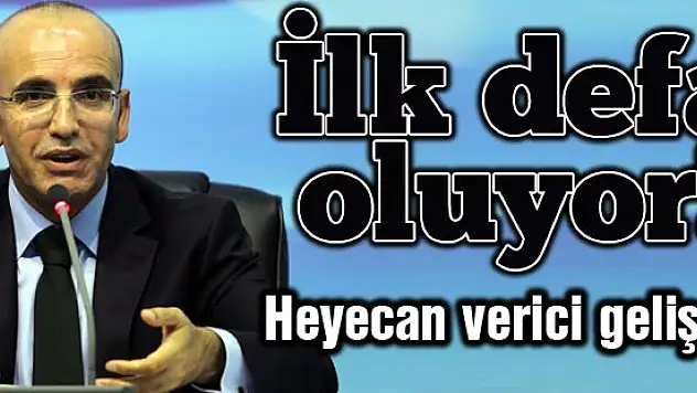 Heyecan verici gelişme