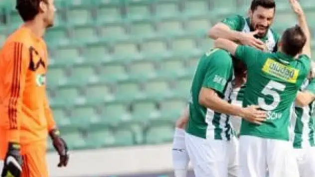 Bursaspor'dan gol şov