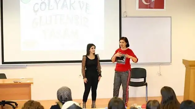 Karatay Üniversitesi'nde çölyak ve glutensiz beslenme semineri verildi