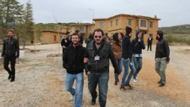 Üniversite öğrencileri Şükran Köyü'nde