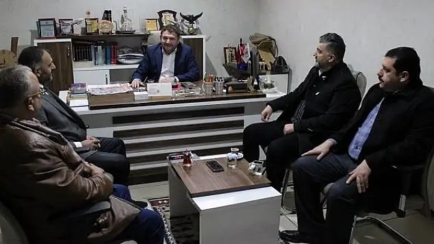 Yeniden Refah Partisi Konya İl Başkanlığından Yeni Haber'e ziyaret