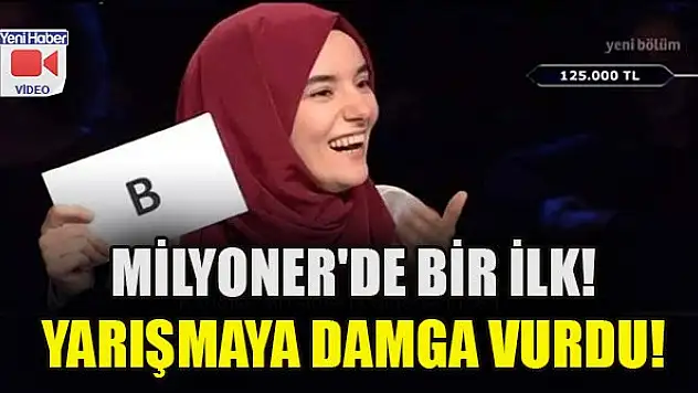 Milyoner'de bir ilk! Ümmü Gülsüm yarışmaya damga vurdu!