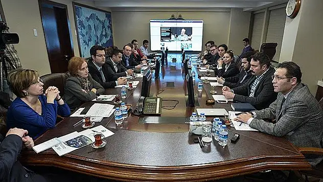 Makedonyalı gazeteciler AA'yı ziyaret etti