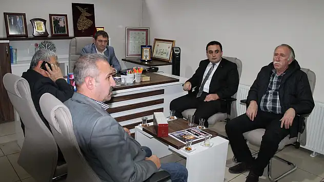 MHP İl Yönetiminden gazetemize ziyaret