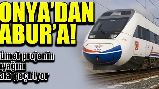 Konya'dan Habur'a hükümet harekete geçti!