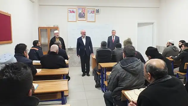 Poçanoğlu'ndan Hacı Hasanbaşı Kur'an Kursu'na ziyaret