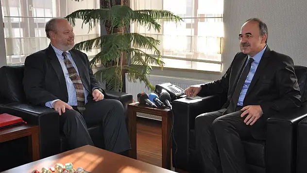 Amerikalı Müsteşar'dan Vali Erol'a ziyaret