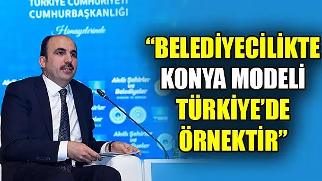 Başkan Altay: Belediyecilikte Konya modeli Türkiye'de örnektir