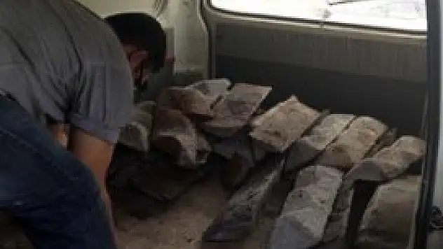 2 ton demir döküm çaldılar