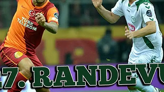 Torku Konyaspor ile Galatasaray 27. randevuya çıkıyor