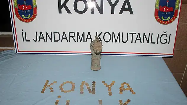 Konya'da tarihi eser operasyonu