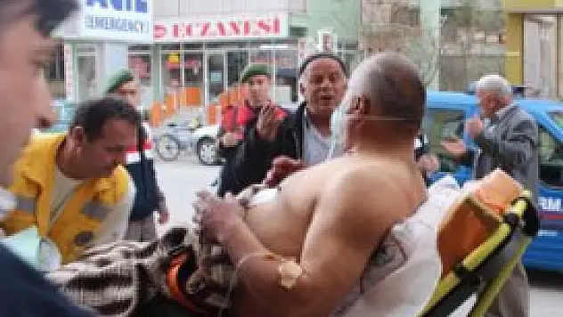 Beyşehir'de bıçaklı kavga