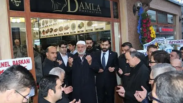 Damla Restaurant dualarla hizmete girdi