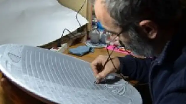 'Orhun Yazıtları' çinide hayat buldu