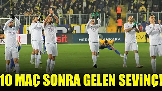 Konyaspor'da 10 maç sonra gelen sevinç!