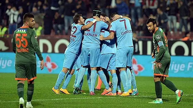 Trabzonspor 3 puanın sahibi