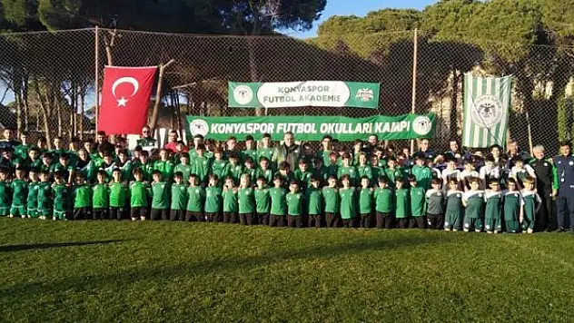 Konyaspor Futbol Okulları Kış Kampı başladı