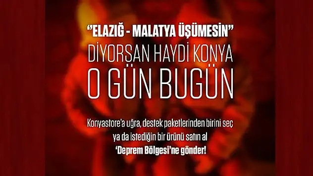 Konyaspor yönetiminden depremzedelere destek