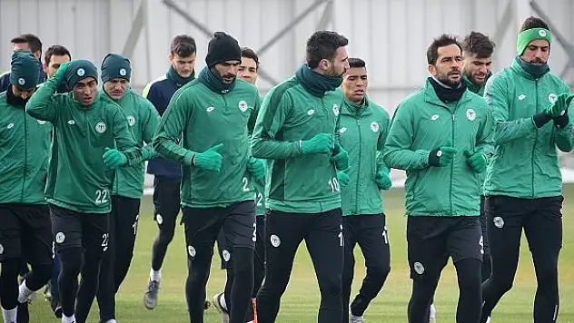 Konyaspor, Antalyaspor maçının hazırlıklarına başladı